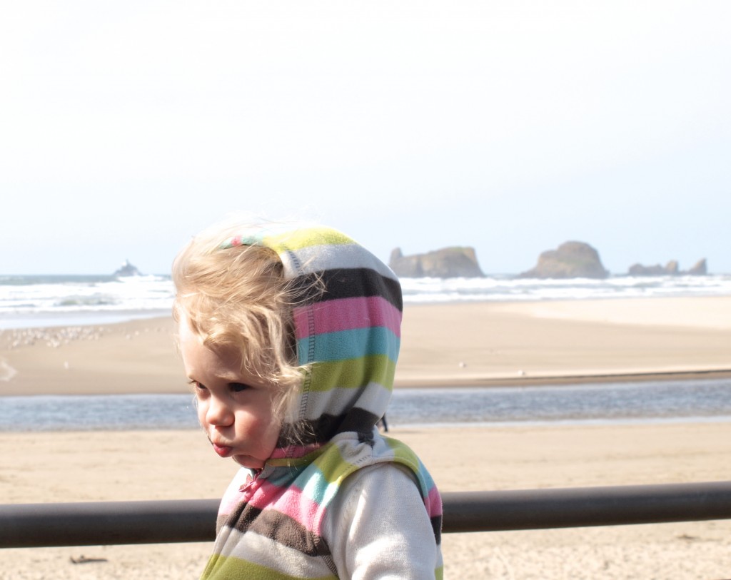 beach, ocean, cannon beach, oregon beach, toddler, cute, sun and sand