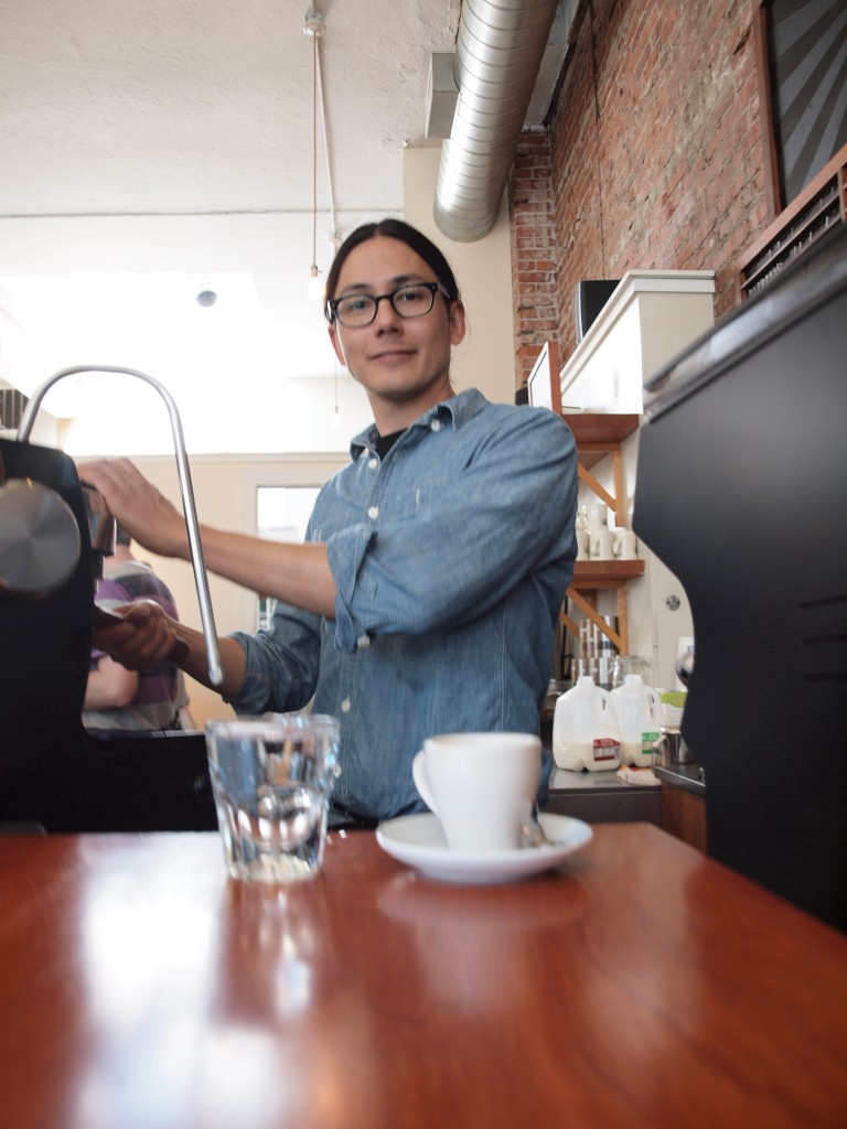 barista, seattle barista, victrola coffee, seattle coffee